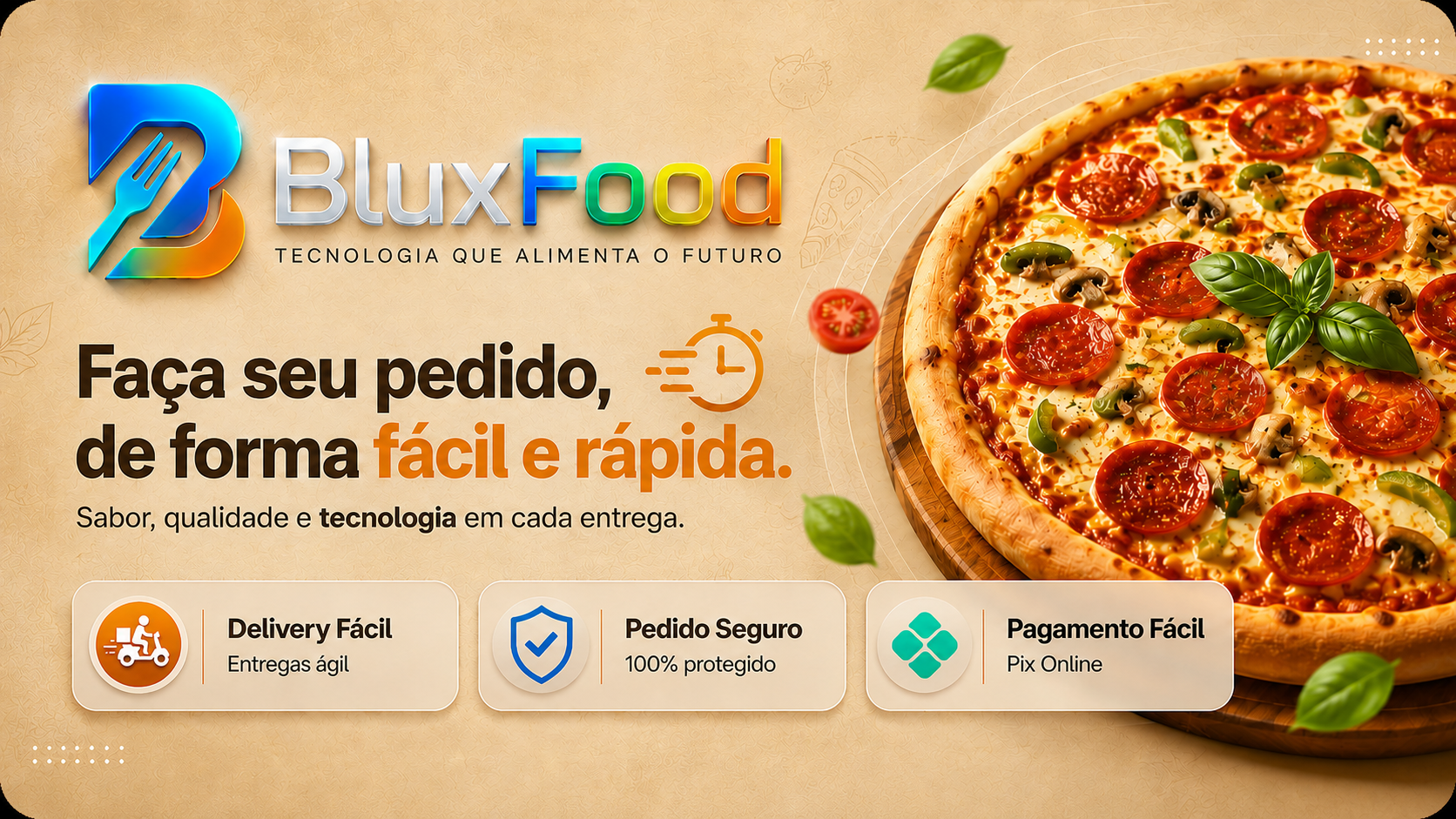 BluxFood: faça seu pedido de forma fácil e rápida